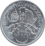 2011 SILVER 1 OZ WIENER PHILHARMONIKER 1,50 EURO AUSTRIA - SILVER WORLD COINS - Cambridgeshire Coins