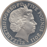 2011 SILVER £5 WILLIAM AND CATHERINE ( PROOF ) - SILVER WORLD COINS - Cambridgeshire Coins