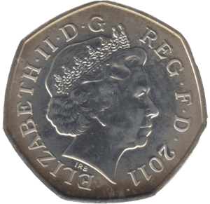 2011 SILVER LONDON OLYMPIC 50P ROWING ( BU ) - SILVER WORLD COINS - Cambridgeshire Coins