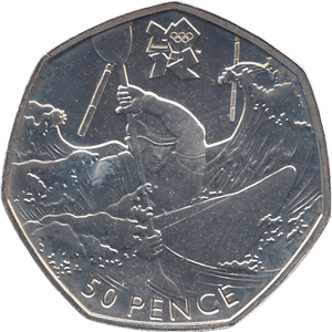 2011 SILVER LONDON OLYMPICS 50P ( BU ) - 50P REGIONAL ISSUES - Cambridgeshire Coins