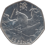 2011 SILVER LONDON OLYMPICS 50P ( BU ) - 50P REGIONAL ISSUES - Cambridgeshire Coins