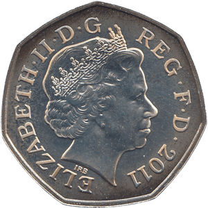2011 SILVER LONDON OLYMPICS 50P ( BU ) - 50P REGIONAL ISSUES - Cambridgeshire Coins