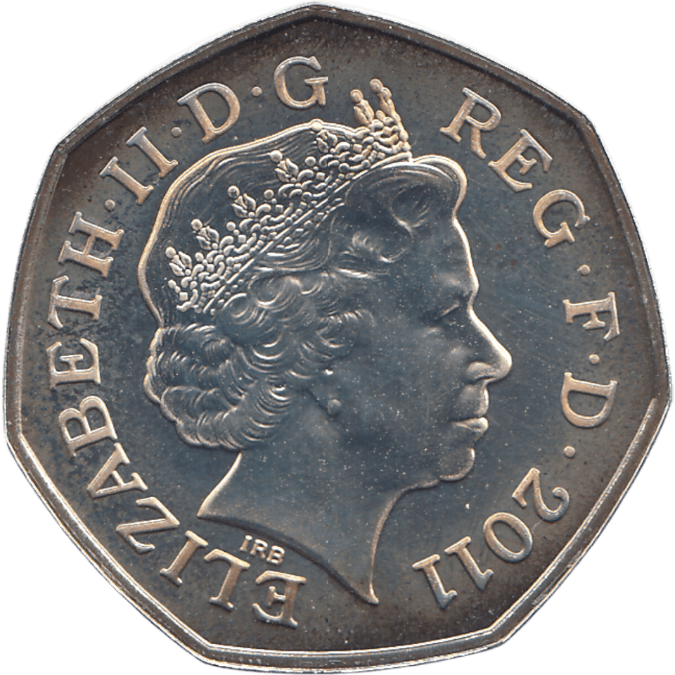 2011 SILVER LONDON OLYMPICS 50P ( BU ) - 50P REGIONAL ISSUES - Cambridgeshire Coins