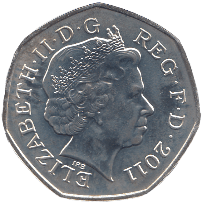 2011 SILVER OLYMPIC 50P FOOTBALL OFFSIDE EXPLAIN ( BU ) - SILVER WORLD COINS - Cambridgeshire Coins
