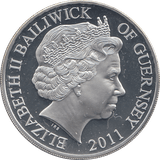 2011 SILVER PROOF 5 POUNDS BRITISH ARMY ARMED FORCES - WORLD COINS - Cambridgeshire Coins