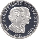 2011 SILVER PROOF £5 - SILVER WORLD COINS - Cambridgeshire Coins