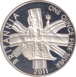 2011 SILVER PROOF BRITANNIA - SILVER BRITANNIA - Cambridgeshire Coins