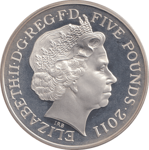 2011 SILVER PROOF CROWN WILLIAM AND CATHERINE - SILVER WORLD COINS - Cambridgeshire Coins