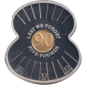 2011 SILVER PROOF FIVE POUNDS BAILIWICK OF JERSEY - SILVER WORLD COINS - Cambridgeshire Coins