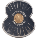 2011 SILVER PROOF FIVE POUNDS BAILIWICK OF JERSEY - SILVER WORLD COINS - Cambridgeshire Coins
