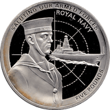 2011 SILVER PROOF FIVE POUNDS GUERNSEY - SILVER WORLD COINS - Cambridgeshire Coins