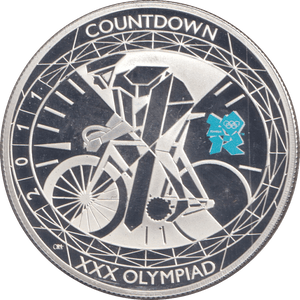 2011 SILVER PROOF FIVE POUNDS XXX OLYMPIAD COUNTDOWN 1 - £5 Silver Proof - Cambridgeshire Coins