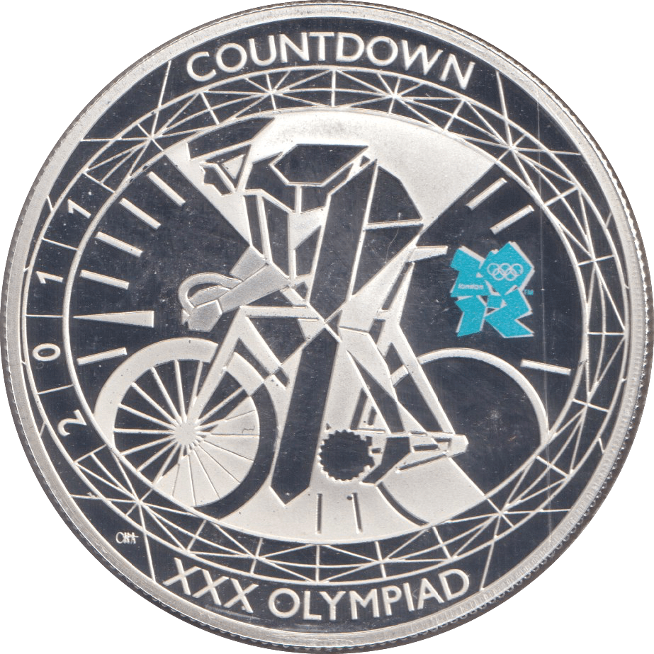 2011 SILVER PROOF FIVE POUNDS XXX OLYMPIAD COUNTDOWN 1 - £5 Silver Proof - Cambridgeshire Coins