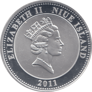 2011 SILVER PROOF PLATED PRINCESS DIANA ONE DOLLAR - SILVER WORLD COINS - Cambridgeshire Coins