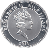 2011 SILVER PROOF PLATED PRINCESS DIANA ONE DOLLAR - SILVER WORLD COINS - Cambridgeshire Coins