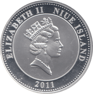 2011 SILVER PROOF PLATED PRINCESS DIANA ONE DOLLAR - SILVER WORLD COINS - Cambridgeshire Coins
