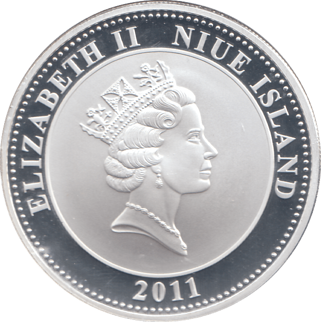 2011 SILVER PROOF PLATED PRINCESS DIANA ONE DOLLAR - SILVER WORLD COINS - Cambridgeshire Coins