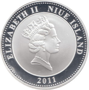 2011 SILVER PROOF PLATED PRINCESS DIANA ONE DOLLAR - SILVER WORLD COINS - Cambridgeshire Coins