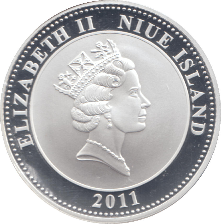 2011 SILVER PROOF PLATED PRINCESS DIANA ONE DOLLAR - SILVER WORLD COINS - Cambridgeshire Coins