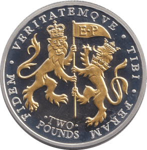 2011 SILVER PROOF TWO POUNDS BAILIWICK OF JERSEY - £2 Silver Proof - Cambridgeshire Coins