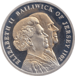2011 SILVER PROOF TWO POUNDS LIFETIME OF SERVICE BAILWICK OF JERSEY - £2 Silver Proof - Cambridgeshire Coins