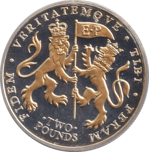 2011 SILVER PROOF TWO POUNDS LIFETIME OF SERVICE BAILWICK OF JERSEY - £2 Silver Proof - Cambridgeshire Coins