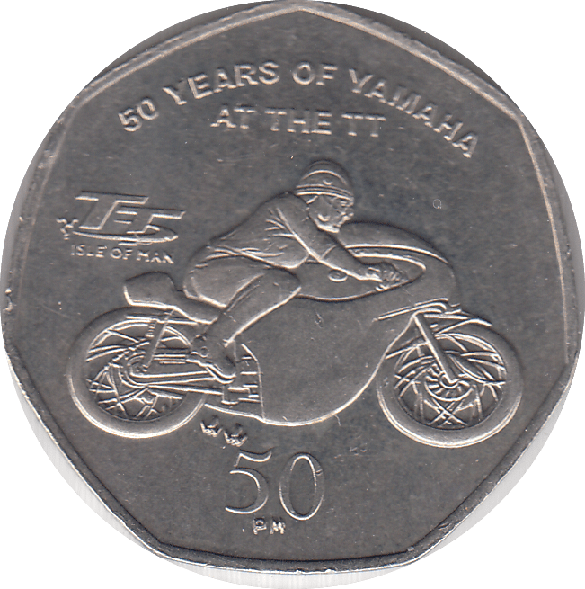 2011 TT LEGENDS 50P - WORLD COINS - Cambridgeshire Coins