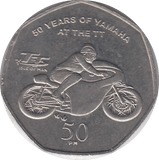 2011 TT LEGENDS 50P - WORLD COINS - Cambridgeshire Coins