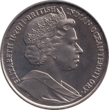 2011 TWO POUND BRITISH INDIAN OCEAN TERRITORY - WORLD COINS - Cambridgeshire Coins