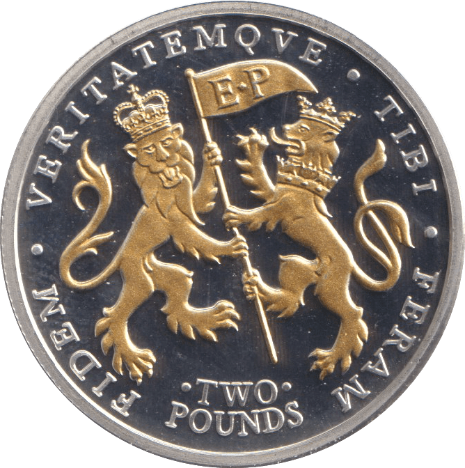 2011 TWO POUNDS SILVER PROOF JERSEY - WORLD COINS - Cambridgeshire Coins