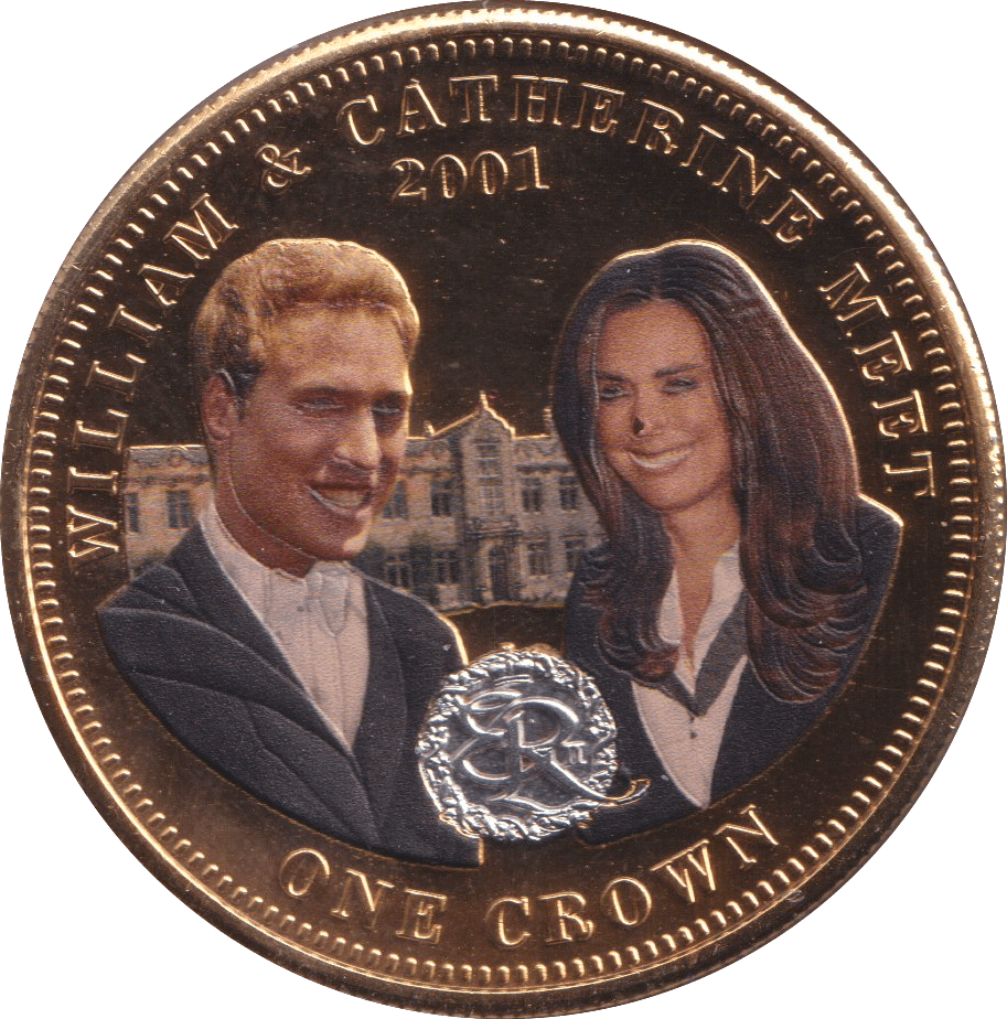 2011 WILLIAM AND CATHERINE COMMEMORATIVE CROWN - MEDALS & MEDALLIONS - Cambridgeshire Coins