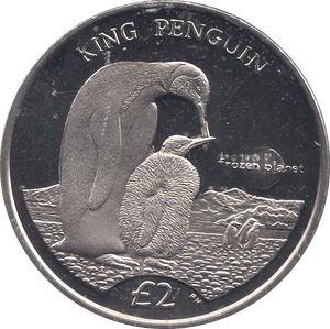 2012 2 POUND KING PENGUIN ( BU ) - WORLD COINS - Cambridgeshire Coins