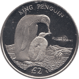 2012 2 POUND KING PENGUIN ( BU ) - WORLD COINS - Cambridgeshire Coins