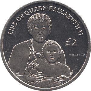 2012 2 POUND LIFE OF QUEEN ELIZABETH II ( BU ) - WORLD COINS - Cambridgeshire Coins