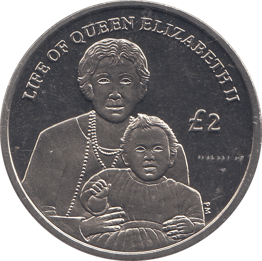 2012 2 POUND LIFE OF QUEEN ELIZABETH II ( BU ) - WORLD COINS - Cambridgeshire Coins