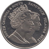 2012 2 POUND LIFE OF QUEEN ELIZABETH II ( BU ) - WORLD COINS - Cambridgeshire Coins