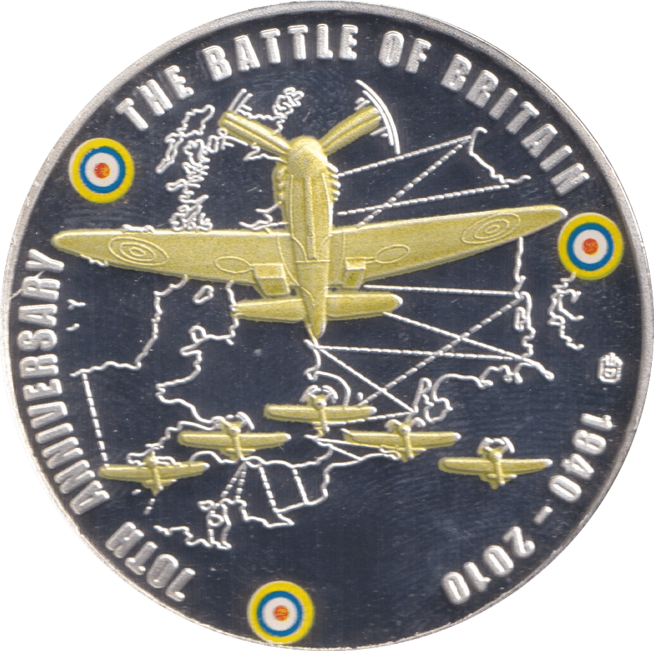 2012 BATTLE OF BRITAIN COIN F249 - WORLD COINS - Cambridgeshire Coins