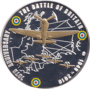 2012 BATTLE OF BRITAIN COIN F250 - WORLD COINS - Cambridgeshire Coins