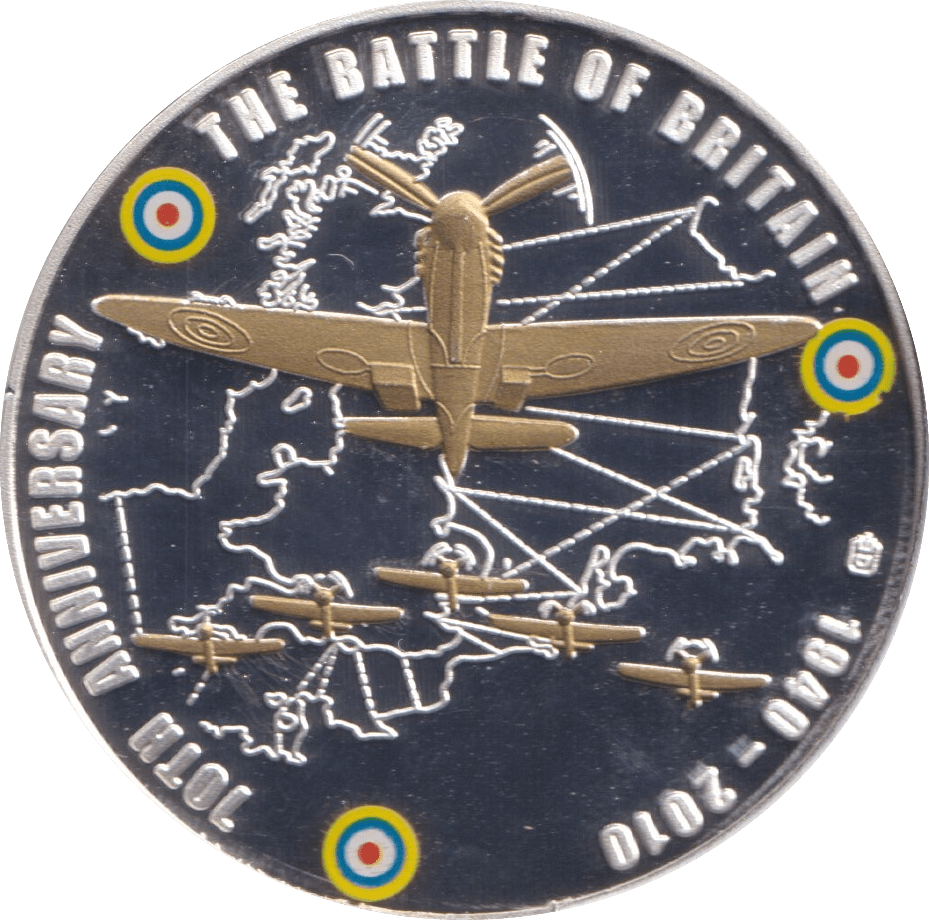2012 BATTLE OF BRITAIN COIN F250 - WORLD COINS - Cambridgeshire Coins