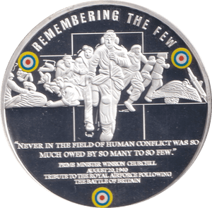 2012 BATTLE OF BRITAIN COIN F250 - WORLD COINS - Cambridgeshire Coins