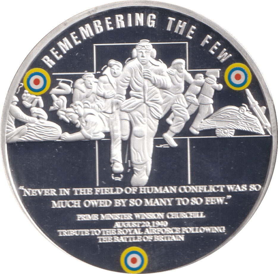 2012 BATTLE OF BRITAIN COIN F250 - WORLD COINS - Cambridgeshire Coins