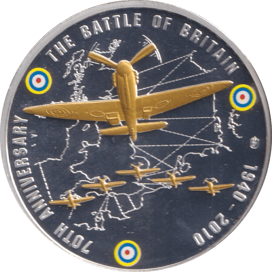2012 BATTLE OF BRITAIN COIN F251 - WORLD COINS - Cambridgeshire Coins