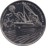 2012 BU FIVE POUND TITANIC ALDERNEY - WORLD COINS - Cambridgeshire Coins