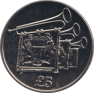 2012 BU FIVE POUNDS BAILIWICK OF JERSEY - WORLD COINS - Cambridgeshire Coins