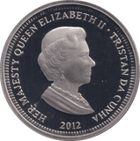 2012 BU FIVE POUNDS TRISTAN DA CUNHA - WORLD COINS - Cambridgeshire Coins