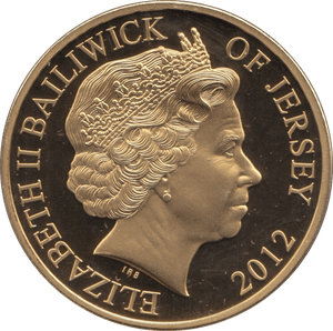 2012 BU JERSEY TITANIC COMMEMORATIVE COIN FIVE POUNDS - WORLD COINS - Cambridgeshire Coins