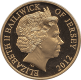 2012 BU JERSEY TITANIC COMMEMORATIVE COIN FIVE POUNDS - WORLD COINS - Cambridgeshire Coins