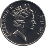 2012 BU ONE DOLLAR FIJI DIAMOND JUBILEE - WORLD COINS - Cambridgeshire Coins