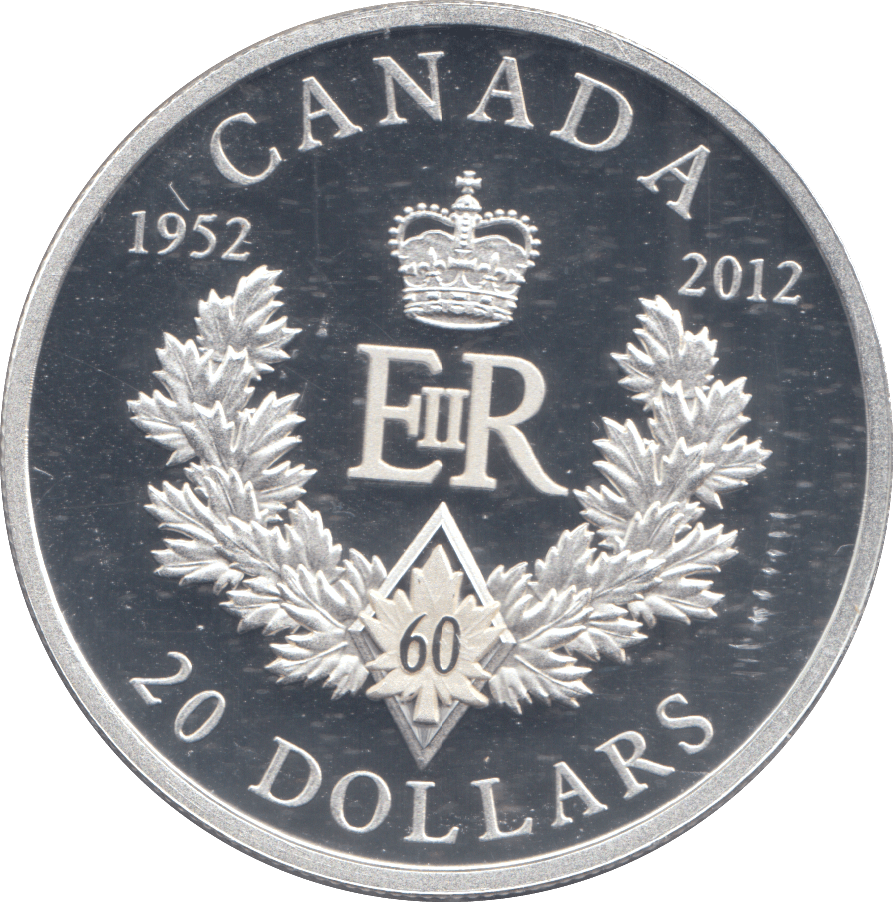 2012 CANADA SILVER PROOF 20 DOLLARS - Silver Proof - Cambridgeshire Coins