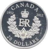 2012 CANADA SILVER PROOF 20 DOLLARS - Silver Proof - Cambridgeshire Coins